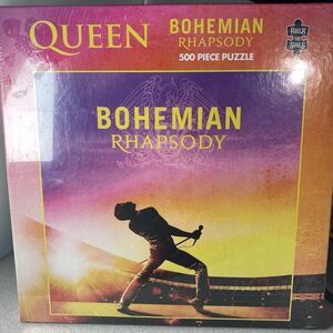 Queen Bohemian Rhapsody 500 Piece Jigsaw Puzzle Brand New Shrink Wrapped NEW